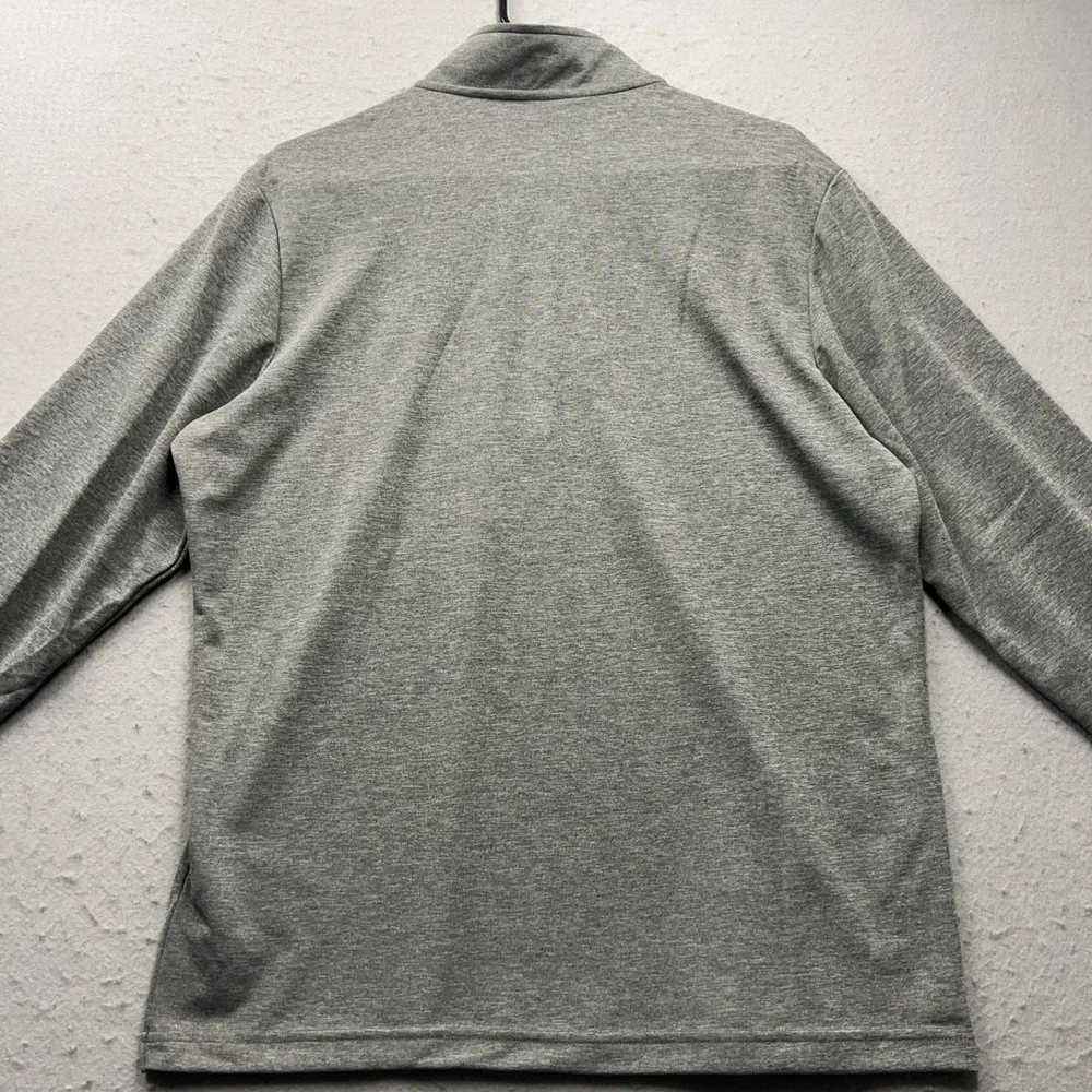 NEW Adidas Golf 1/4 Zip Pullover Mens Medium NWT‎ Gray